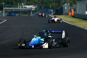 Stack (Motopark) breaks the ice at the Hungaroring
